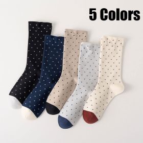 5 Pairs Women Cute Soft Socks Crew Lightweight Deodorant And Breathable Above Ankle Casual Dress Sock For Ladies Bootie Trouser For Outdoor Sports Rid