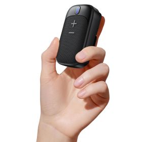 WS11 New Wearable Bluetooth Speaker With IPX5 Waterproof Magnetic Clip Mini Bluetooth Speaker Built-in Microphone Wireless Battery Life Of 12 Hours
