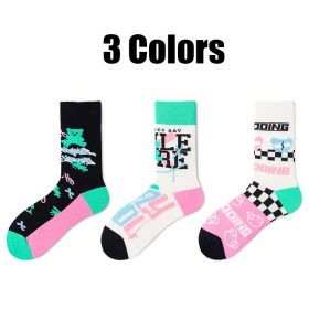 3 Pairs Men Dress Socks  Soft Classic Crew Socks For Men  Casual Men Long Work Socks Seamless Breathable Odor-resistant And Non-slip For Outdoor Sport
