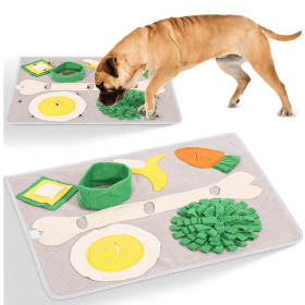 Snuffle Mat For Dogs Large Breed 19x23 Inch Keeps Pets Busy Indoors Comfortable
