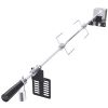 Universal Grill Rotisserie Kit for Grills, Electric BBQ Grill with 110V 9W Motor, Stainless Steel Automatic Grilling Kit