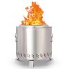 Portable Smokeless Fire Pit with Stand