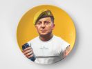 Volodymyr // 10" Round Plate // Political Gift Idea