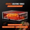 Countertop Electric Pizza Oven, 12-inch, 1500W, 32-572 F Temp Range, Stainless Steel Construction and Easy-to-Clean Crumb Tray