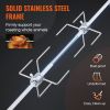 Universal Grill Rotisserie Kit for Grills, Electric BBQ Grill with 110V 9W Motor, Stainless Steel Automatic Grilling Kit