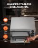 Commercial Pizza Oven Countertop, 14-Inch Single Deck Layer, Stainless Steel Electric Pizza Oven with Stone and Handle