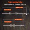 Universal Grill Rotisserie Kit for Grills, Electric BBQ Grill with 110V 9W Motor, Stainless Steel Automatic Grilling Kit