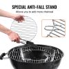 21 Inch Cooking Grate for 21 inch Kettle Grill, Round Replacement Charcoal Grates, Iron Gas Grill Replacement Parts for Outdoor Cooking