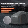 SUV Camping Tent, 8'-8' SUV Tent Attachment for Camping with Rain Layer and Carry Bag, PU2000mm Double Layer Truck Tent, Accommodate 6-8 Person