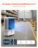 Evaporative Air Cooler, 4129 CFM with 12.7 Gallon Water Tank Swamp Cooler, Portable Cooling Fan with Remote Control, 12H Timer, 4 Ice Boxes