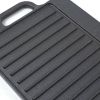HAWOK Cast Iron Reversible Grill Rectangular Griddle 12.6x8 inch