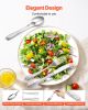 45-Piece Silverware Set, Food-Grade Stainless Steel Flatware Utensils, Mirror Finished Cutlery Set, Dishwasher Safe Eating Tableware for Kitchen Home