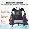 Life Vest for Watersports (PFD), Life Jacket with Waterproof Nylon & 96N Buoyancy, Life Vest/Jacket for Any Water Activity-Fishing, Kayaking