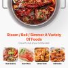 100 Qt Seafood Boiling Kit with Strainer, Outdoor Seafood Boil Pot and Basket, Cooking Set for Crab Crawfish Lobster Boiling
