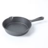 HAWOK DIA.6 inch Round Mini Skillet Black Pack of 6