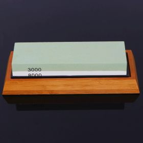 Home kitchen whetstone (Option: Green white)