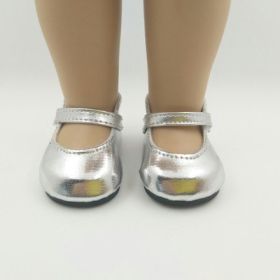 American Girl Doll Shoes American Girl Doll Shoes American Girl Doll Shoes (Color: Silver)
