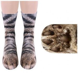 3D Animal Paw Socks Cute Cat Claws Socks Unisex Long Socks (Option: 10)