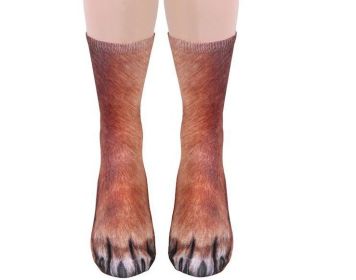 3D Animal Paw Socks Cute Cat Claws Socks Unisex Long Socks (Option: 2)