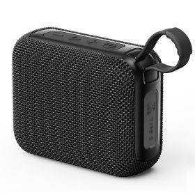 JYX L3 Portable Mini Wireless Speaker & Compact And Lightweight & Supports USB & TF Card, TWS & Excellent Sound Quality & Indoor And Outdoor Party Spe (Color: Black)