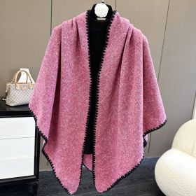 Affordable Luxury Fashion Wind Outdoor Autumn And Winter Scarf (Option: Pure Toner-130X190CM)