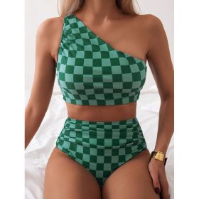 New Fashionable And Sexy Bikini Split Beach Swimsuit Two-piece Set (Option: XXL)