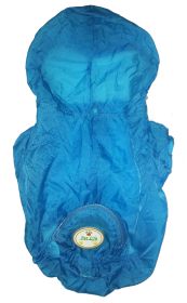 The Ultimate Waterproof Thunder-Paw Adjustable Zippered Folding Travel Dog Raincoat (size: X-Large)