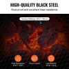 X-Marks Fire Pit Grill Grate, Rectangle Cooking Grate, Heavy Duty Steel Campfire BBQ Grill Grid with Handle & Support X Wire