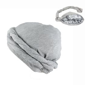 Men's Fashionable New Headband Hat (Option: Light Grey-XL)