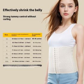 Sports Body Shaping Clothing Belly Band Waist Fitness (Option: Beige-XXXL)